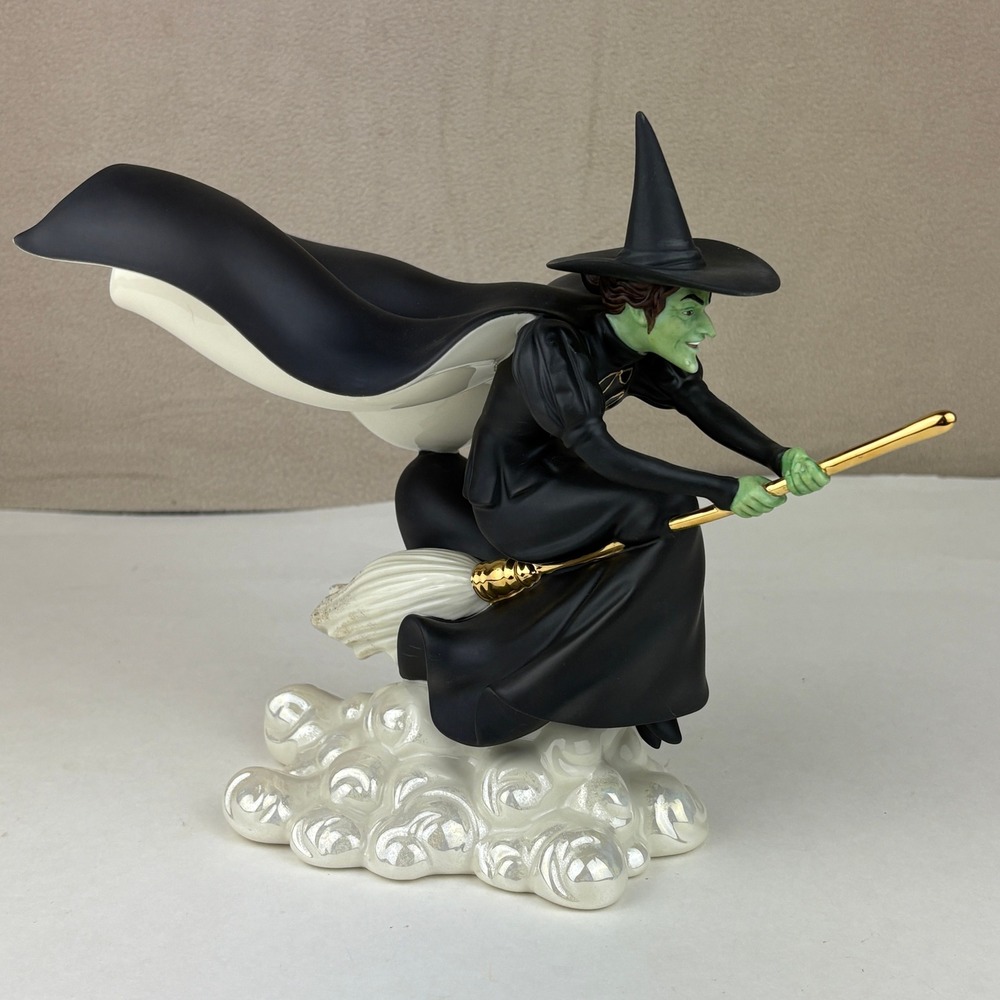 Lenox WICKED WITCH'S FURY 8.25"‎ Figure The Wizard of Oz Collection 24kt RETIRED